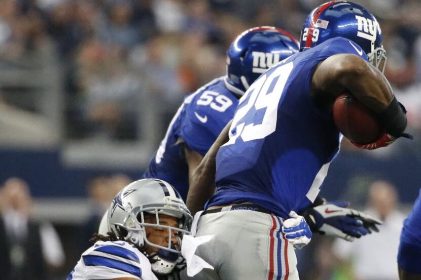 Dallas safety CJ Spillman (37) is pictured during the New York Giants vs. the Dallas Cowboys...