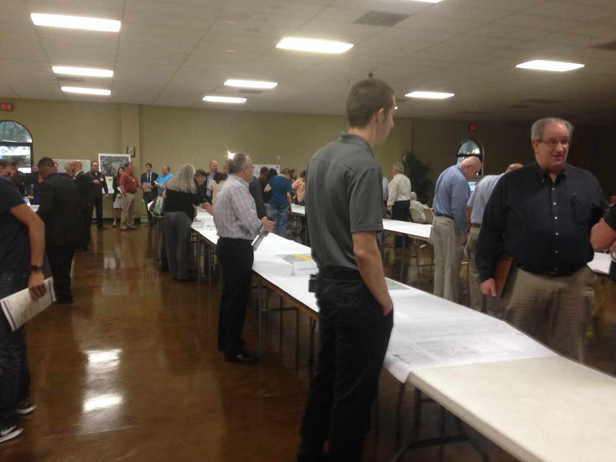 About 150 participated in Tuesday night's public hearing to present plans and solicit input...