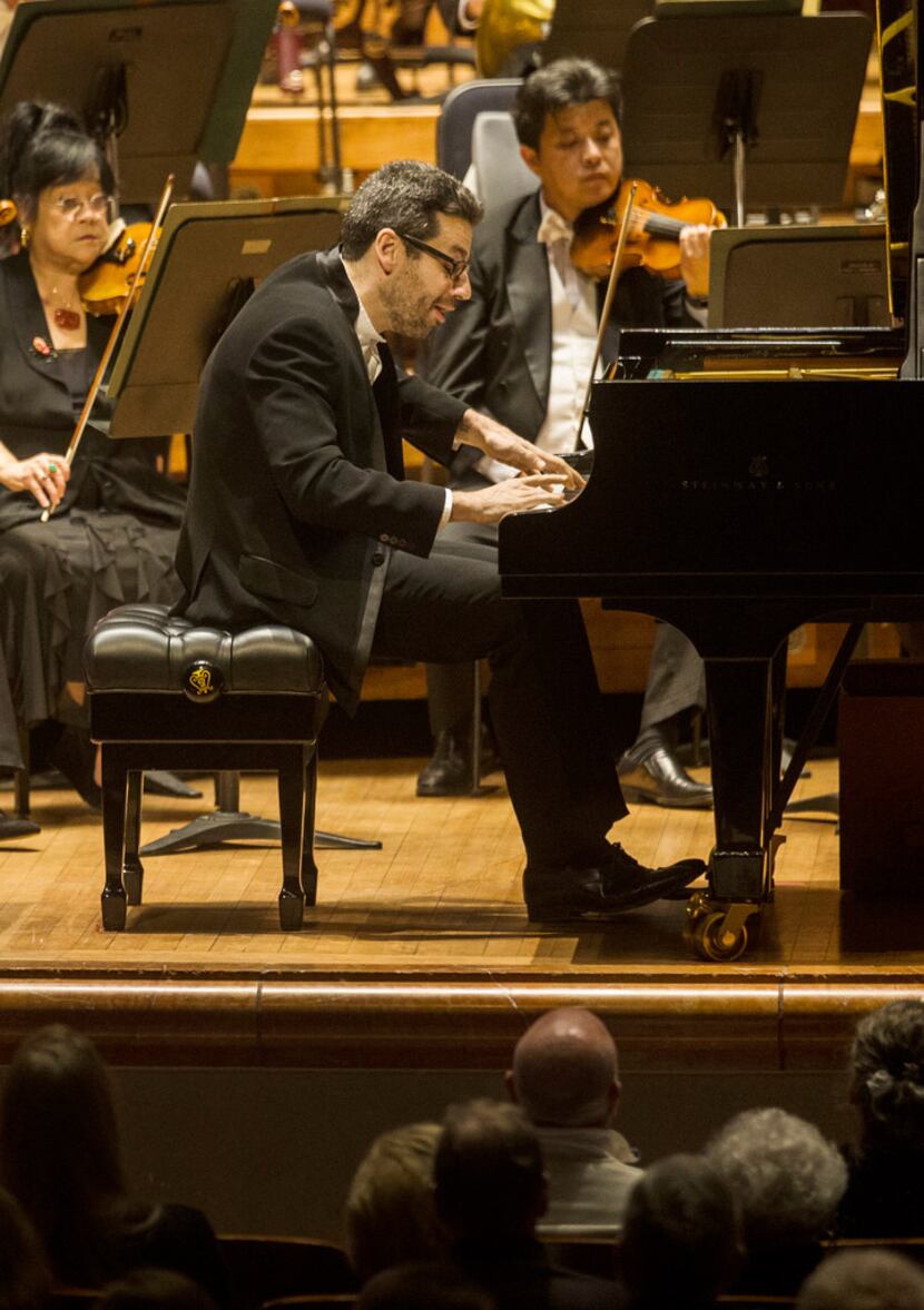 Pianist Jonathan Biss performs Beethoven's Piano Concerto No. 2 with the Dallas Symphony...