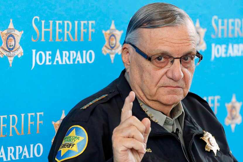 Joe Arpaio, sheriff del Condado Maricopa en Arizona. (ROSS D. FRANKLIN/AP)