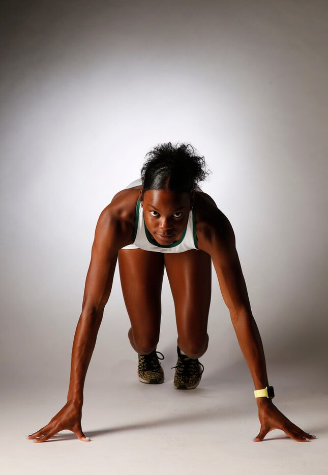 Mansfield Lake Ridge junior Jasmine Moore, All-Area Girls Track and Field Athlete of the...