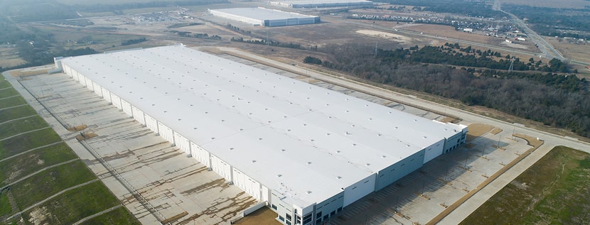 The more than 1 million square-foot warehouse is located off Cleveland Road in southern Dallas.