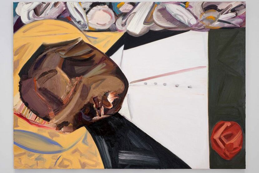 Dana Schutz's "Open Casket." Bill Orcutt, courtesy Whitney Museum