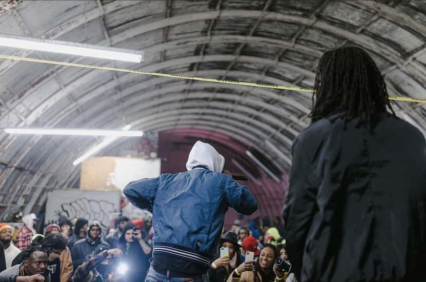 A warehouse on Malcolm X Boulevard in South Dallas was hub for local rap and hip-hop events,...