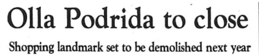 Headline published on July 22, 1994, in The Dallas Morning News.