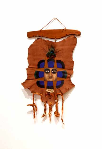 "The Divine Face," a 1971 mixed-media assemblage by Betye Saar, is the oldest piece in the...