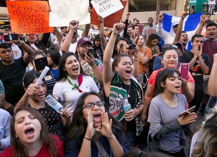 Hundreds turned out in February in Austin as part of the "A Day Without Immigrants"...