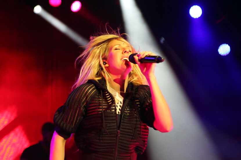 Ellie Goulding performs at South Side Ballroom in Dallas on Tuesday, March 25, 2014.