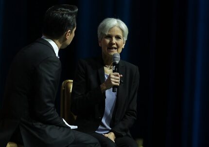 Green Party presidential nominee Jill Stein.