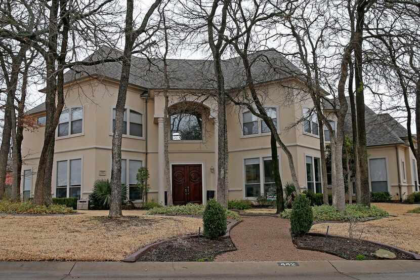 Lonnie Brantley's house on Marshall Road in Southlake. The federal government wants him to...