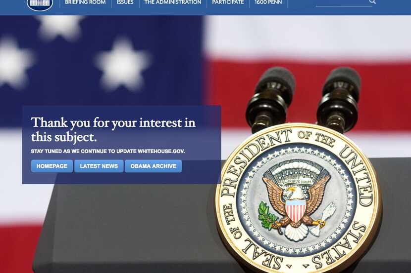 Página de la Casa Blanca bajo la dirección WhiteHouse.gov/espanol
