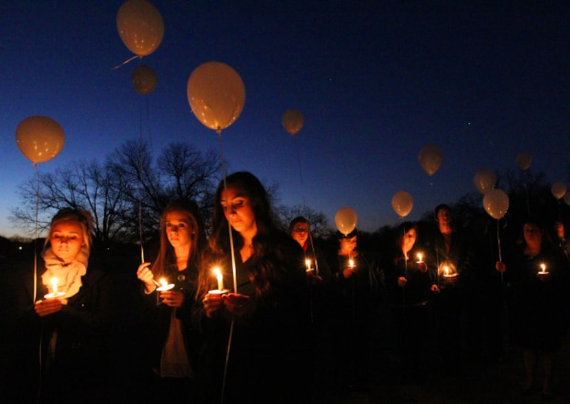 A candlelight memorial service was held at Parr Park in Grapevine a year ago for the...