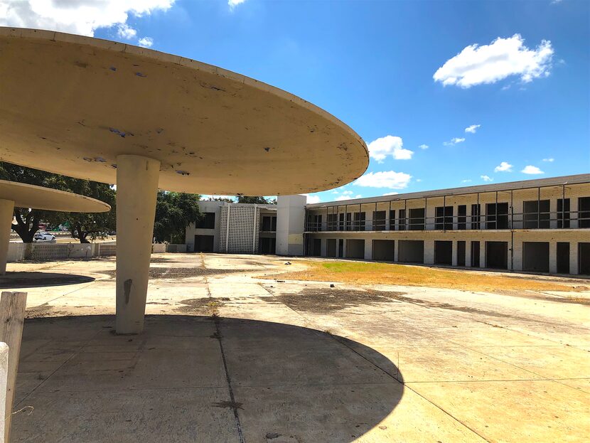 The project will include restoration of the hotel's pool deck which faces the downtown skyline.