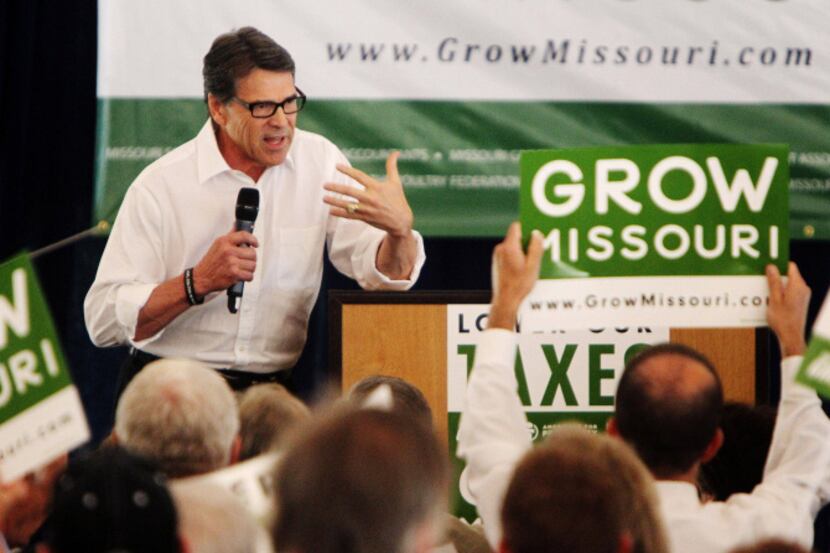 In the high-stakes corporate recruitment battle, Texas Gov. Rick Perry often touts the...