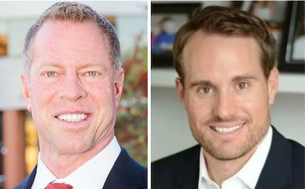 Candidates John Keating and Brandon Burden were the top vote-getters in the Frisco City...