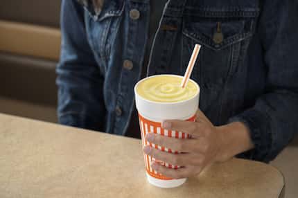 Now, you can walk down the Las Vegas Strip and see somebody holding a Whataburger cup. Yeehaw!