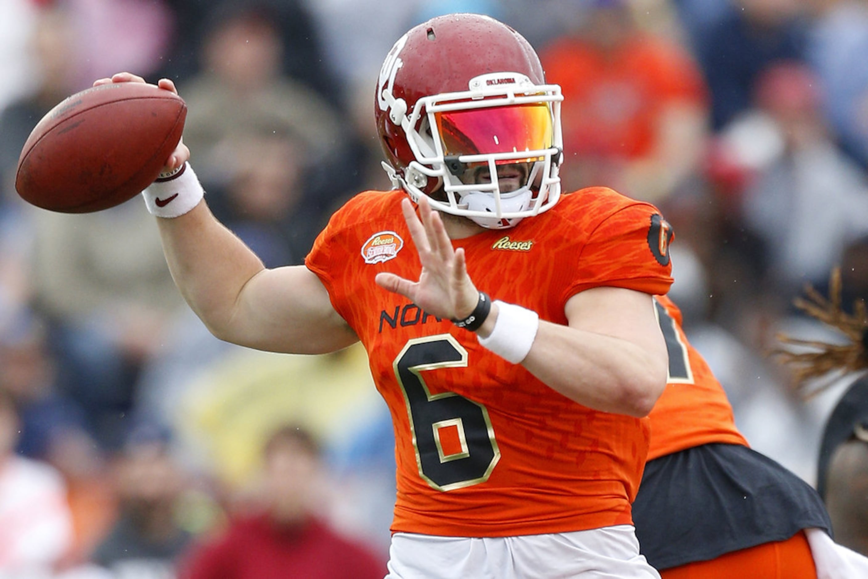 Baker Mayfield throws 5 touchdown passes in second practice with