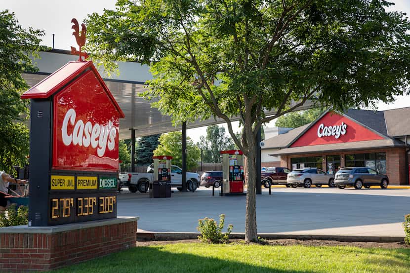 Exterior of a Casey's General Stores. The Iowa-based convenience store chain has purchased...