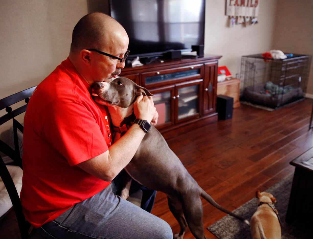 Jeff Meyer, who was born without part of his left arm, found the perfect rescue dog in...