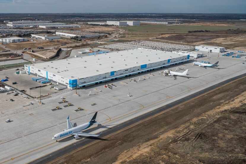 Amazon's new air shipping hub is one of the new distribution projects in AllianceTexas.