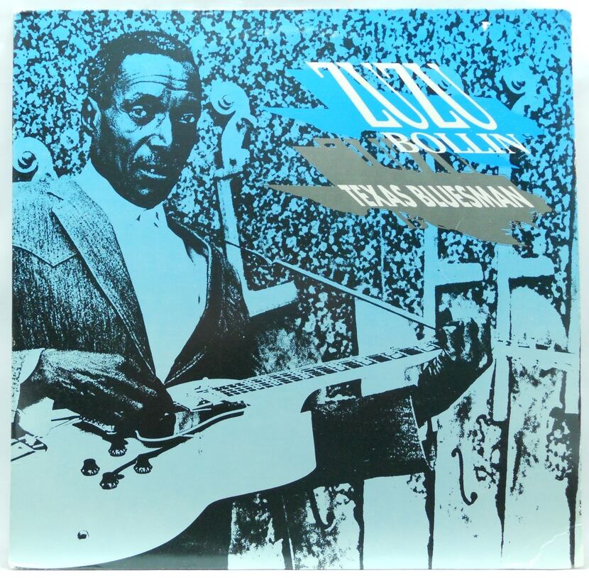 The first album released on the Dallas Blues Society label: Zuzu Bollin's Texas Bluesman