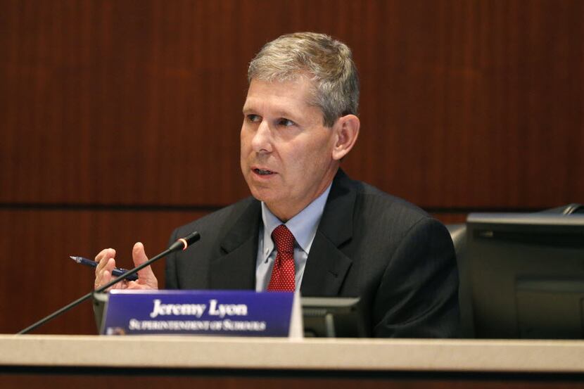 Jeremy Lyon  will leave Frisco ISD in June.