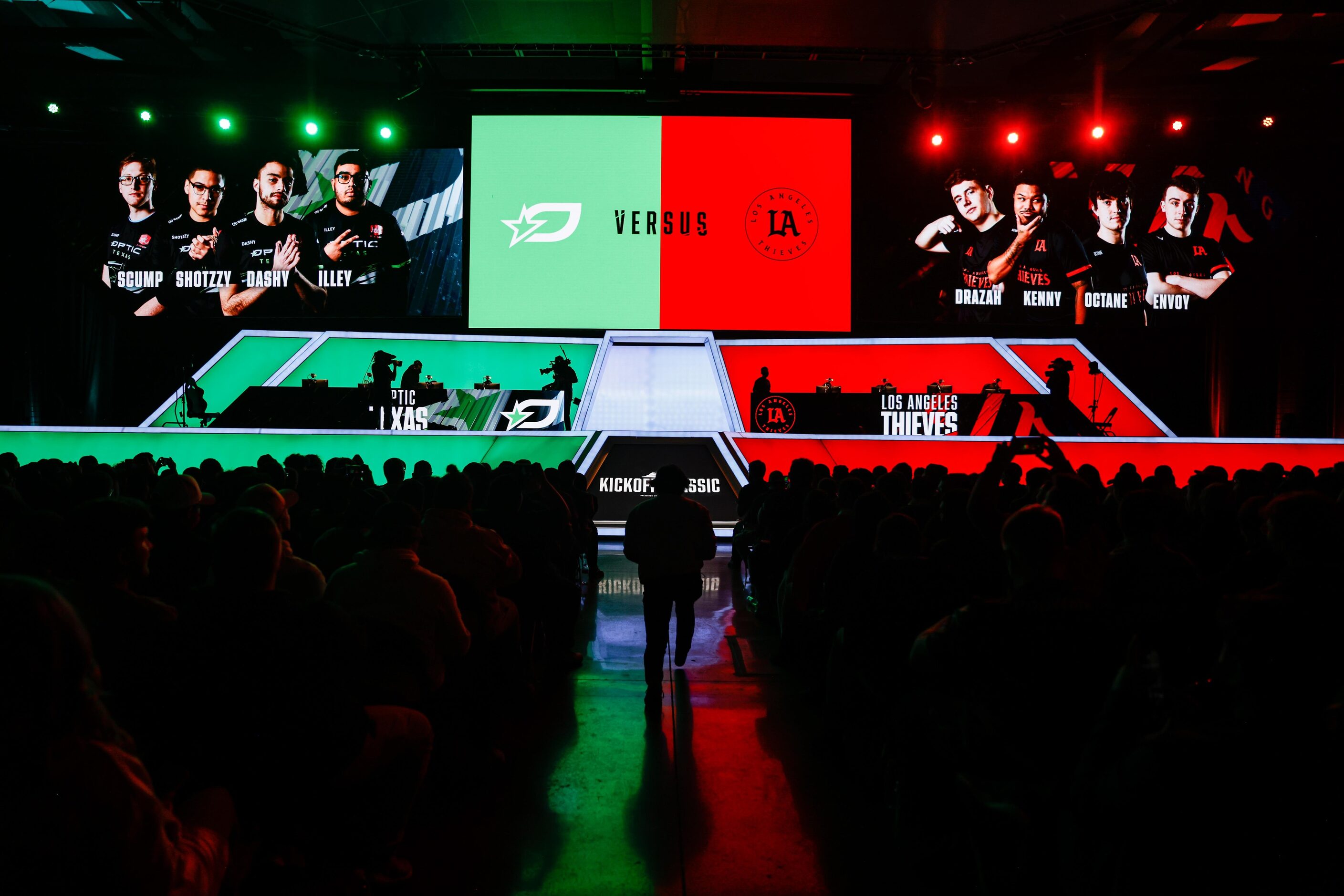 OpTic Texas versus Los Angeles Thieves during a Call of Duty League at Esports Stadium...