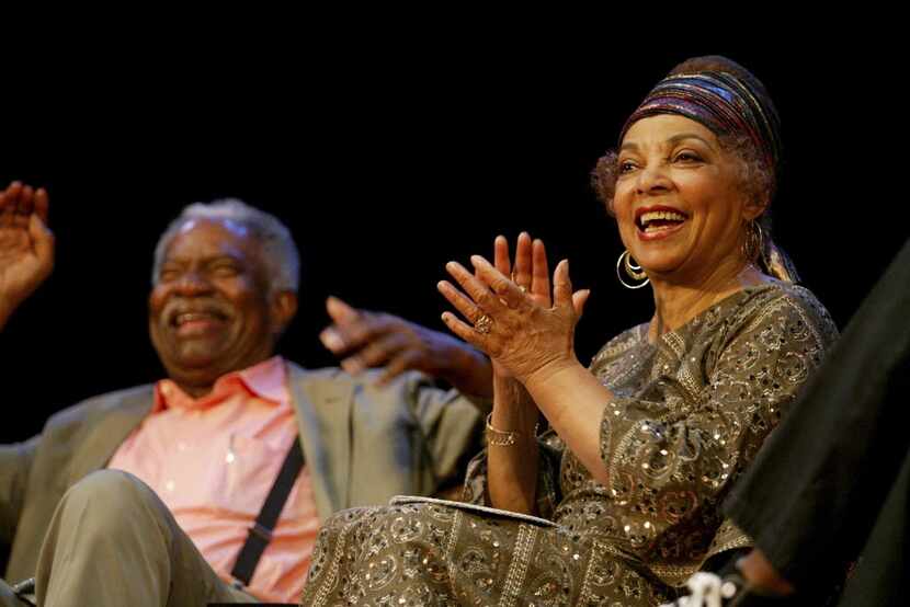 Ossie Davis and Ruby Dee are shown in an undated photo. (The New York Times)