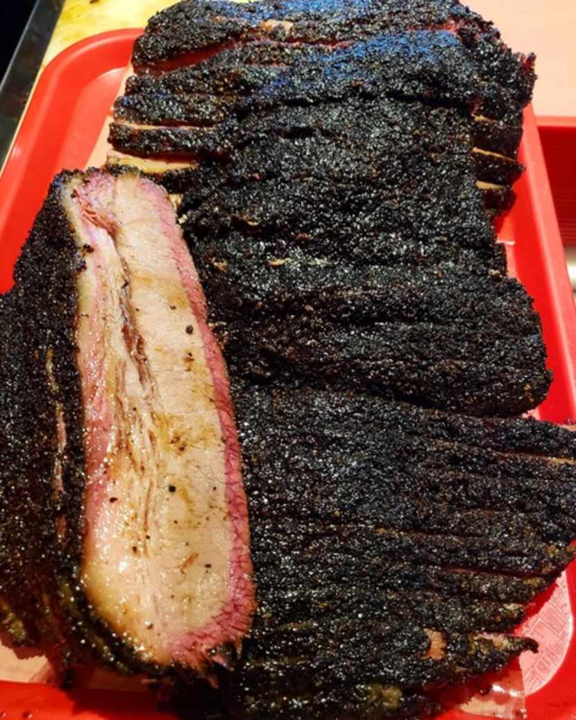 The brisket at Cattleack Barbeque