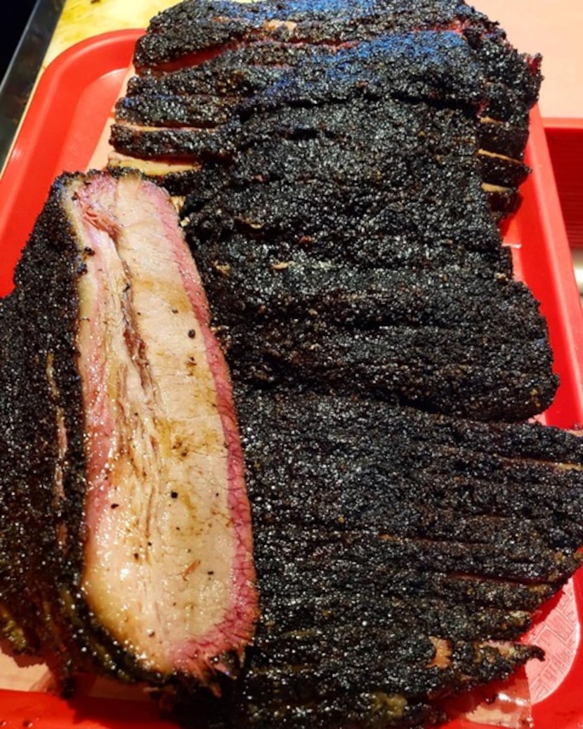 The brisket at Cattleack Barbeque