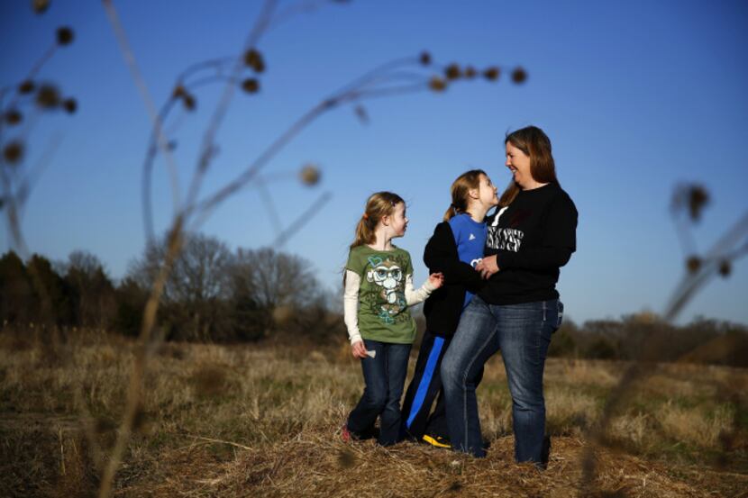 Brenda Short and her family, including  daughters Sydney, 8 and Sarah, 6, bought 32 areas in...