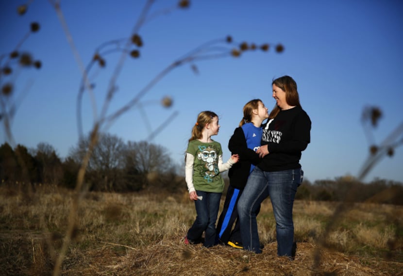 Brenda Short and her family, including  daughters Sydney, 8 and Sarah, 6, bought 32 areas in...