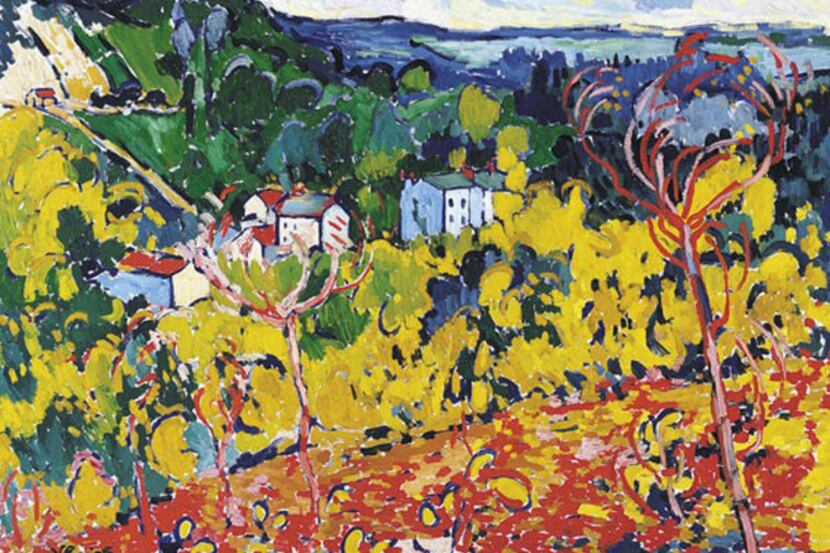 The Dallas Museum of Art is using this vibrant painting by Maurice de Vlaminck as the home...