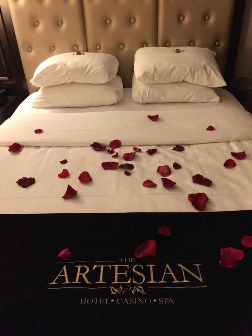 Sulphur’s Artesian Hotel, Casino and Spa  is offering special touches for Valentine’s Day,...