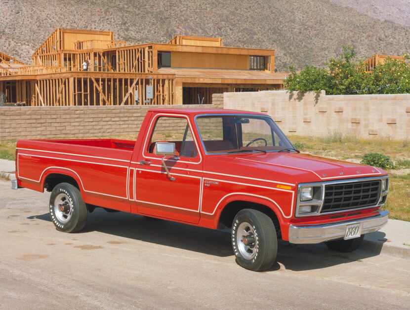 FILE- In this undated file photo provided by Ford the 1980 Ford F-150 Pickup is pictured. On...