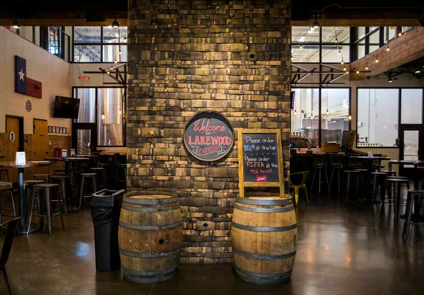 The interior of Taproom at Lakewood Brewing Co. on Wednesday, January 23, 2019. Construction...