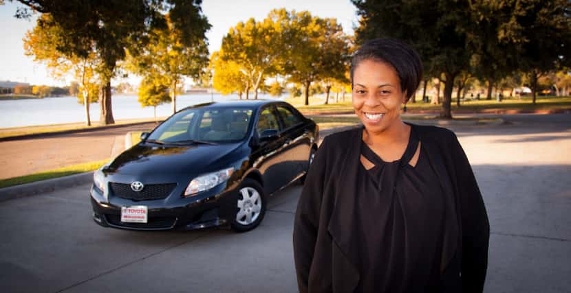 Erica Griffin, 40, has been an On the Road Lending client since November.