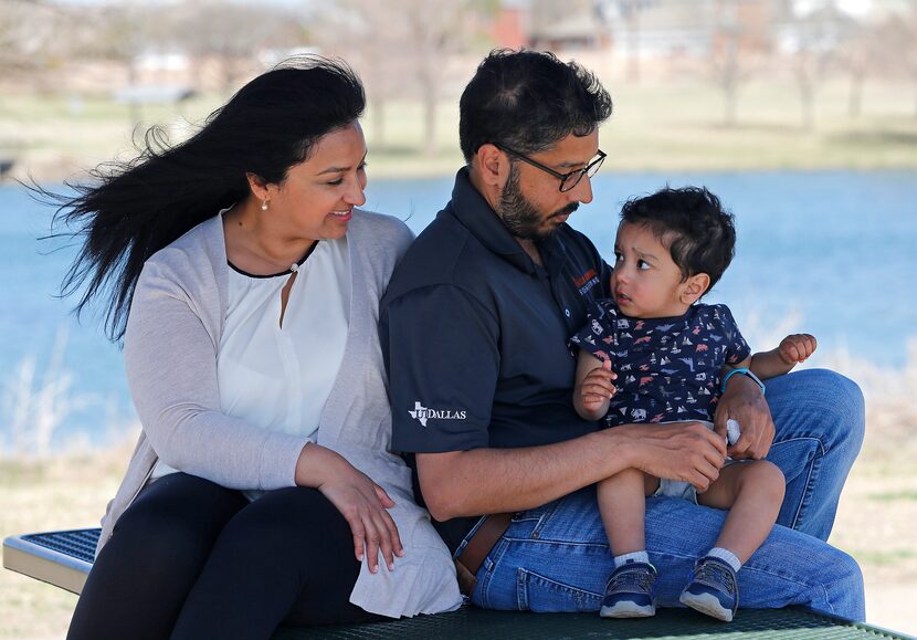 Dr. Priya Joshi and her husband, Shashank Sirsi, who holds a Ph.D. in biomedical...