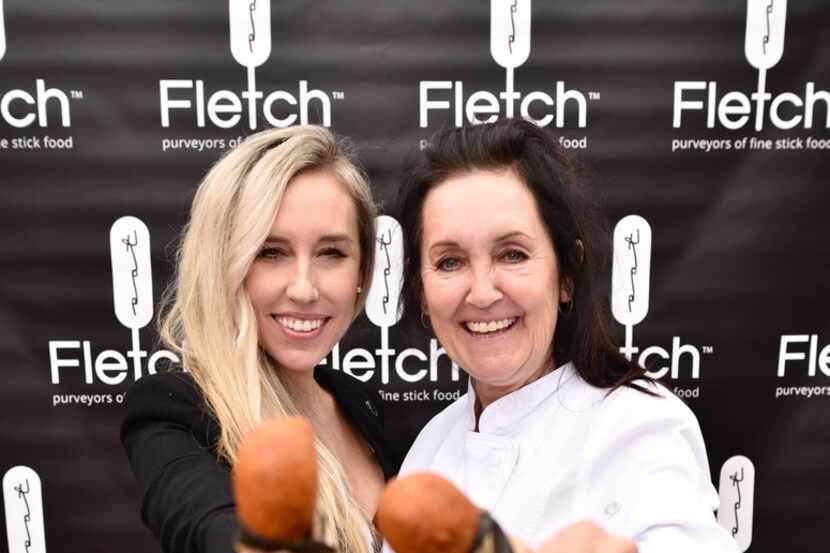 Vickie Fletcher (right) CEO and co-owner of Fletch, and her daughter Jace Fletcher...