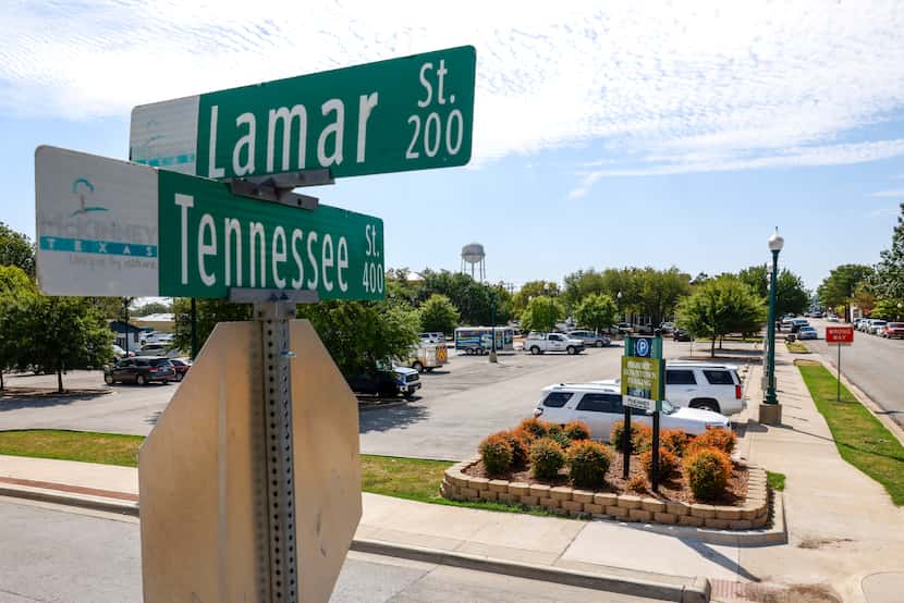 A parking lot along Tennessee Street is one of the properties that will be redeveloped in...