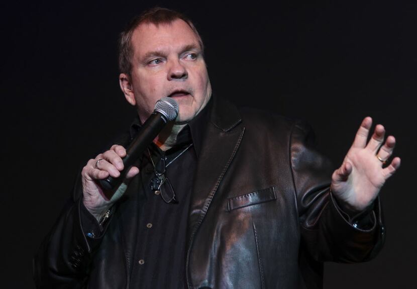 Michael Aday, better known as  Meat Loaf, speaks at the Thomas Jefferson High School Alumni...