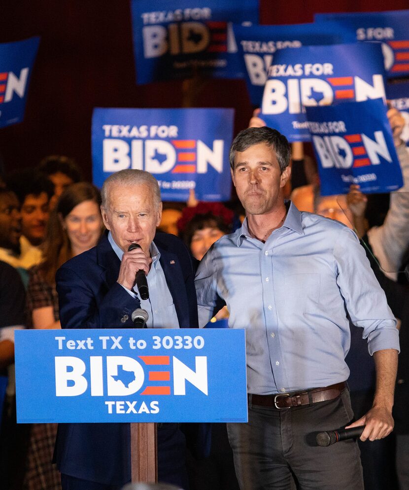 Former Rep. Beto O'Rourke endorses Democratic presidential primary candidate Joe Biden...