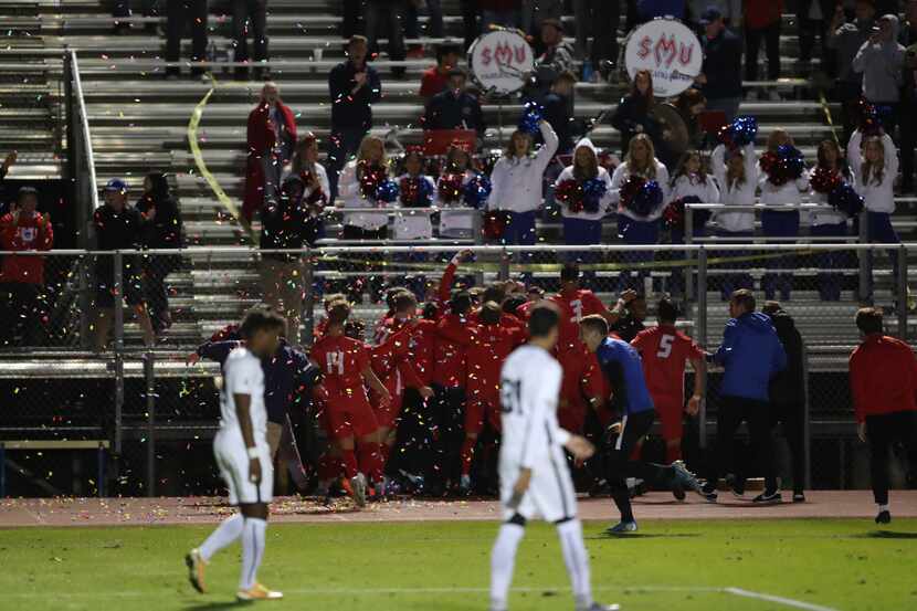 SMU plays at Virginia on Friday evening.