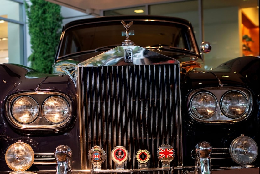 "Spirit of Ecstasy" is the name of the Rolls-Royce hood ornament, though some people call it...