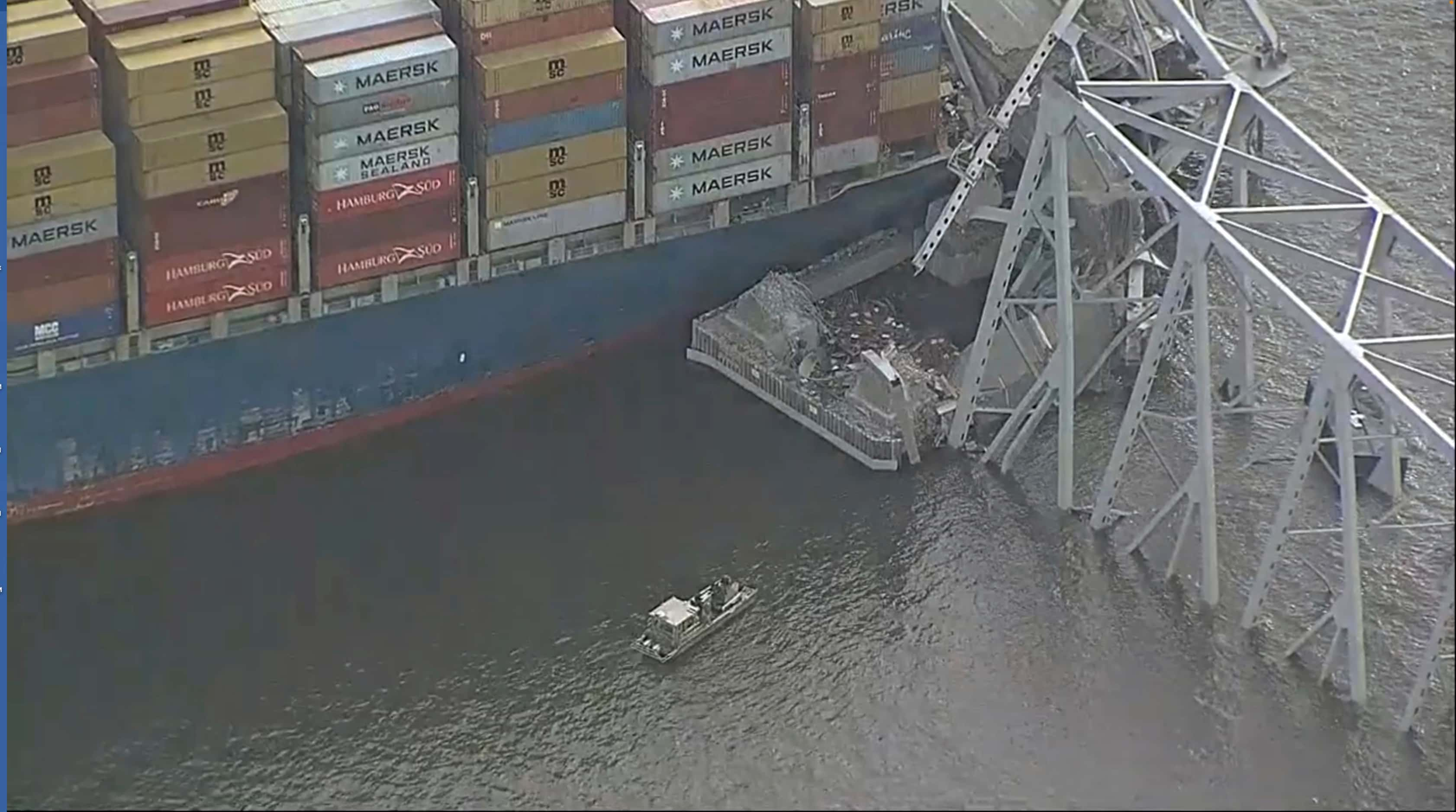 Photos: Baltimore's Francis Scott Key Bridge collapses after ship crash