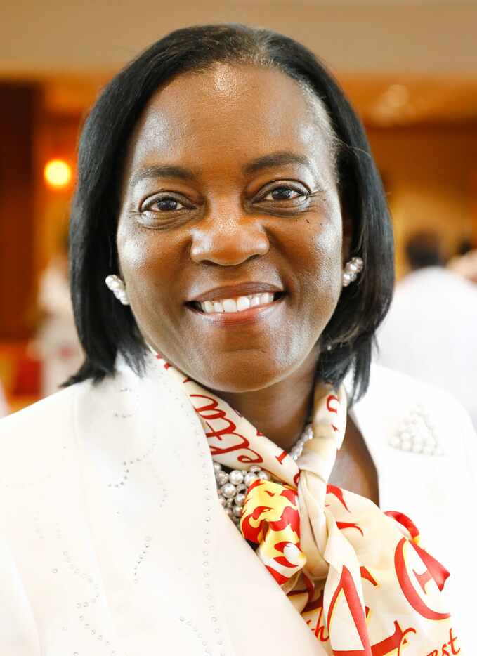 Delta Sigma Theta Sorority, Inc. Southwest Regional Director Pamela Moore Rogers is pictured...