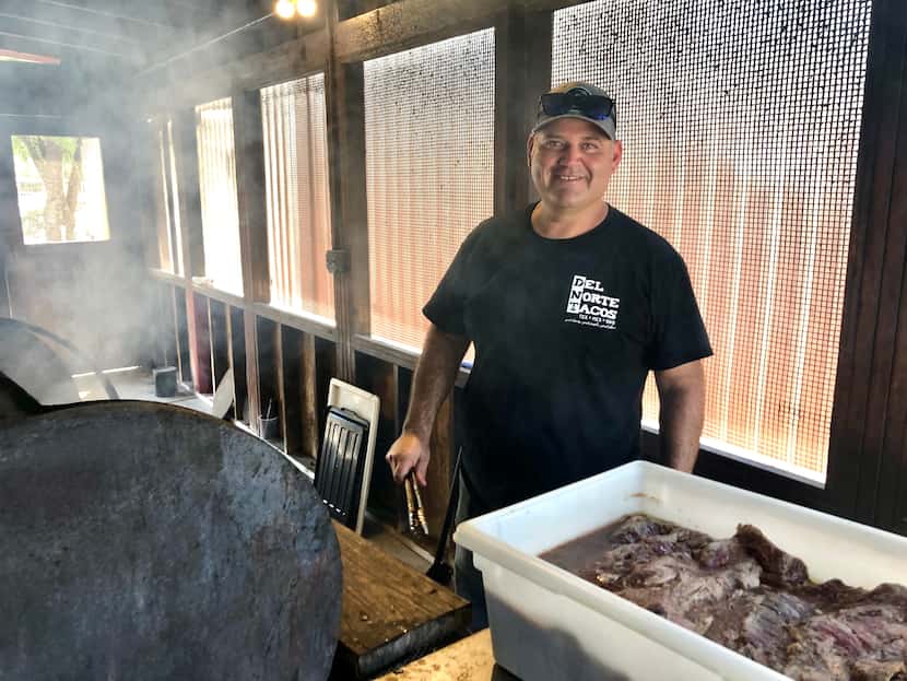 Chris Garcia is the owner of Del Norte Tacos in Godley, Texas.