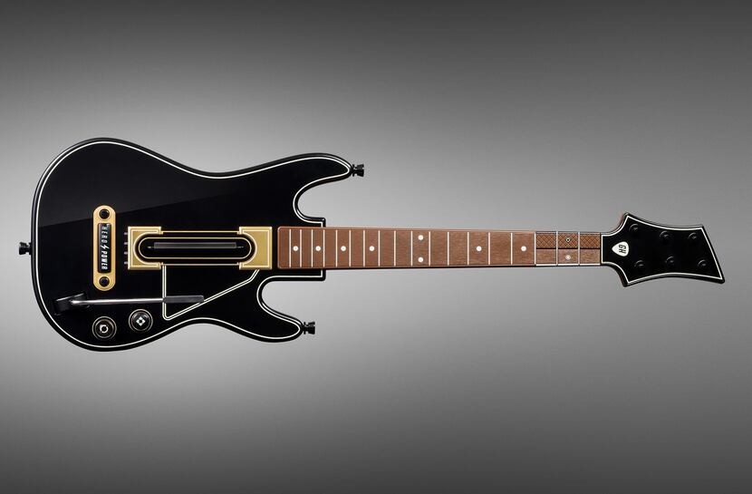 The new guitar controller for Guitar Hero Live.
