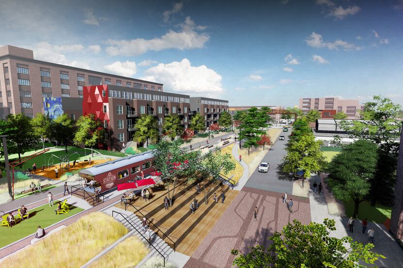 The SoGood mixed-use project planned south of downtown Dallas would have blocks of new...