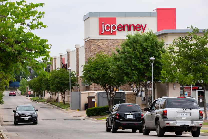 The exterior of the J.C. Penney in the Timber Creek Crossing shopping center.